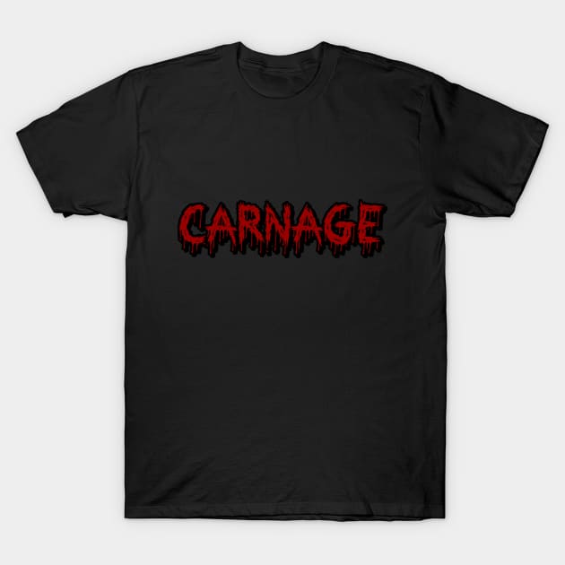 Carnage T-Shirt by YBW